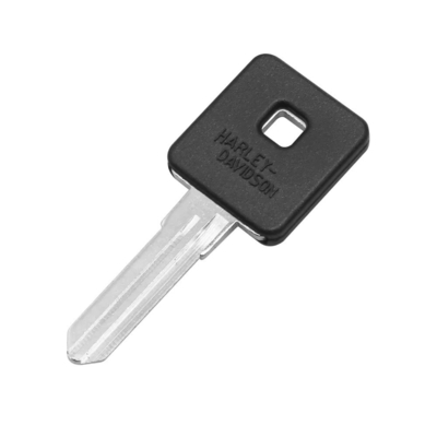 acheter 34.11mm Longueur de la coque de la clé de moto pour Harley-Davidson Keyblade Droite Slots côte double fabrication en ligne