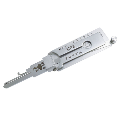 Lishi Kw5 Lockpicks 6 épingles 2 en 1 Outil pour les outils de verrouillage de pick Kwikset