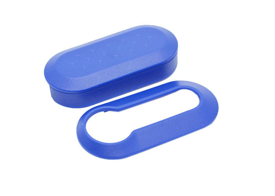 Couleur bleue Fiat Remplacement de la coque de la clé à 3 boutons Flip Remote Key Shell Protective 2pcs Housing