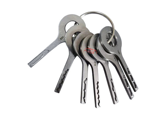 Outils de serrurerie en acier inoxydable HU66 Laser Track VAG Jigglers Rapide ouverture VAG Réparation de serrure de porte de voiture