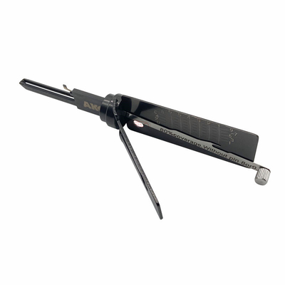 AKK Tools Yale-6 6 épingles de verrouillage pick 2-IN-1 Choisir pour l' outil de verrouillage de porte Yale