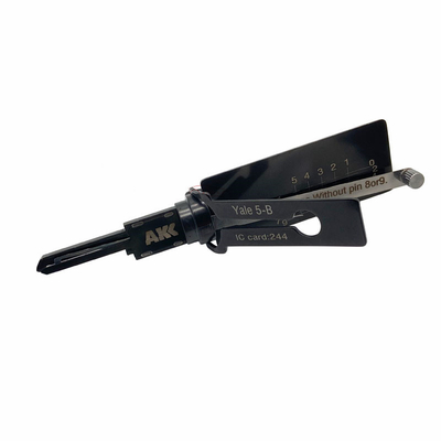 outils de serrurerie clé de maison Yale-5-B 6-Pin 2-IN-1 Choisissez pour les serrures de porte Yale AKK Tools