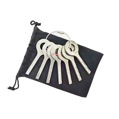 H66 Ensemble de 7 pièces d'outils de verrouillage de voiture outils de serrurier de voiture pour ouvrir les portes de voiture