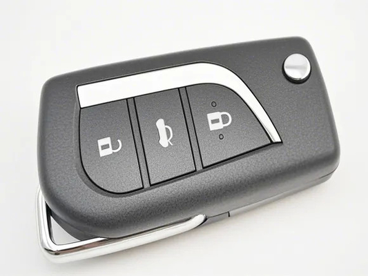 Clé intelligente pour T-oyota Prado, 3 boutons Clé télécommande intelligente 434MHZ